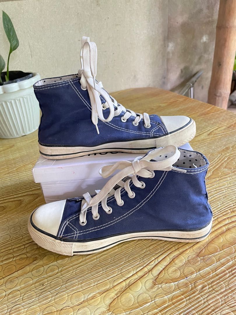 Converse inspired shoes, Women's Fashion, Footwear, Sneakers on Carousell