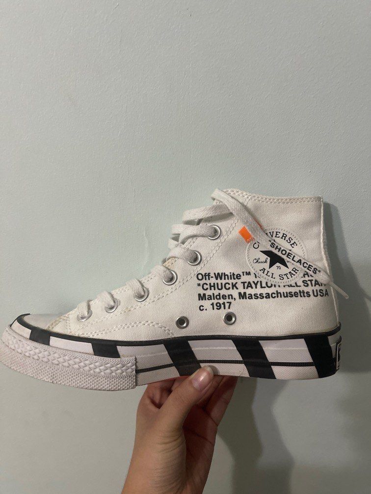 converse x off white chuck taylor Women s Fashion Footwear