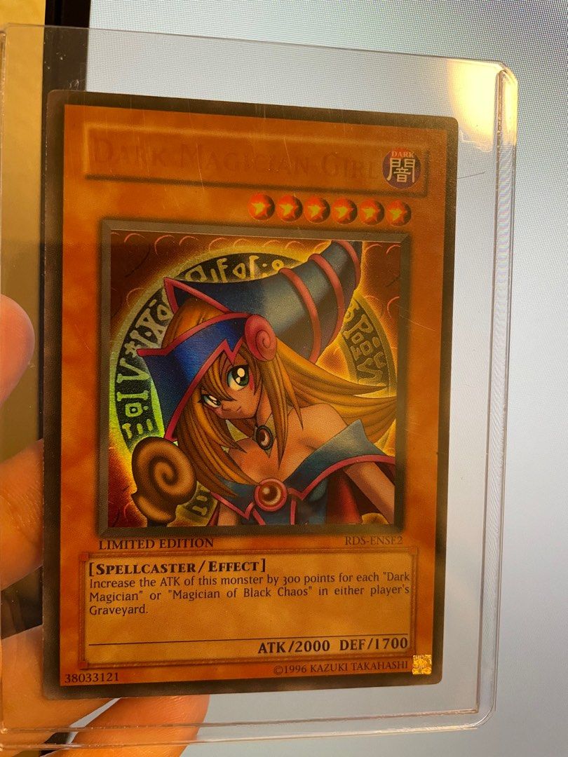 Dark Magician Girl Limited Edition Ultra Rare Rds Ense2 2005 Hobbies And Toys Toys And Games On