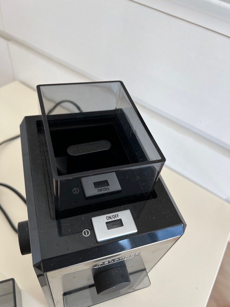 Delonghi coffee grinder, 家庭電器, 廚房電器, 咖啡機及咖啡壺 Carousell