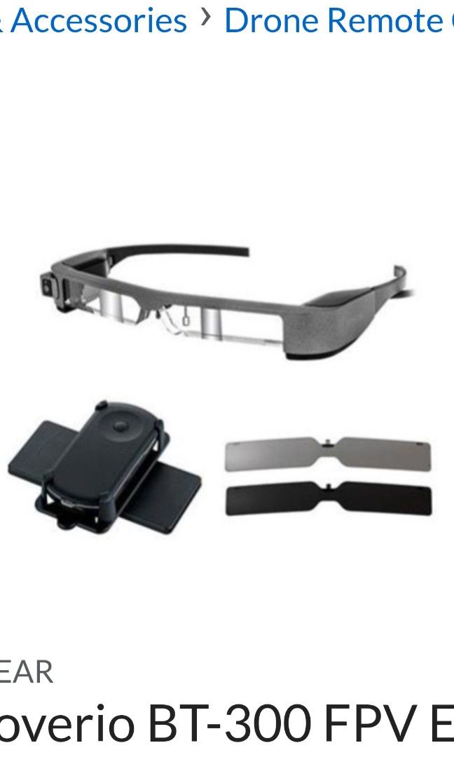 DJI FPV Edition Epson Moverio OLED Smart Glasses NEW