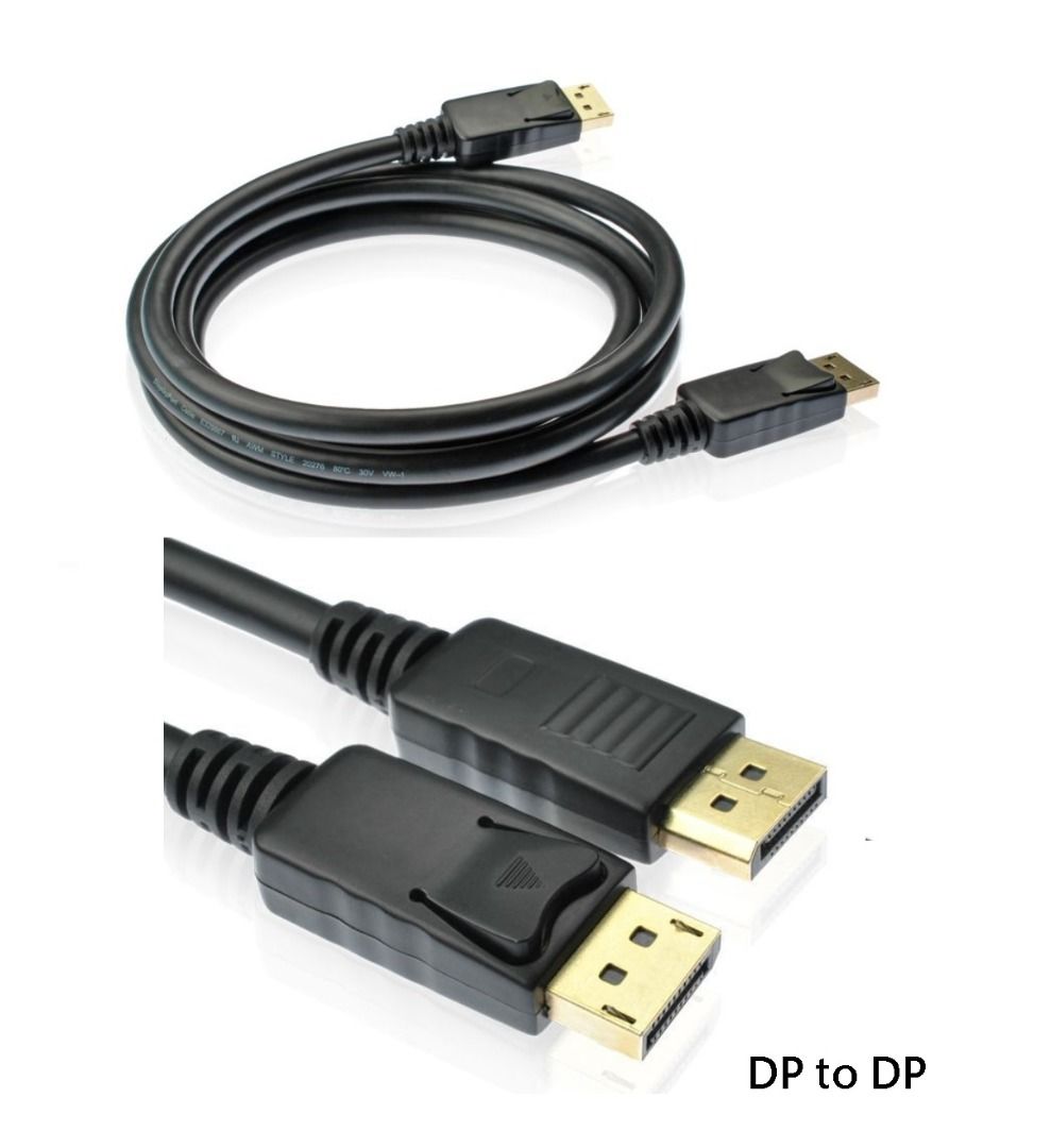 DP to DP ( PC TV 顯卡 display cable ), 電腦＆科技, 電腦周邊及配件, 電腦線、轉接線及轉換器 ...