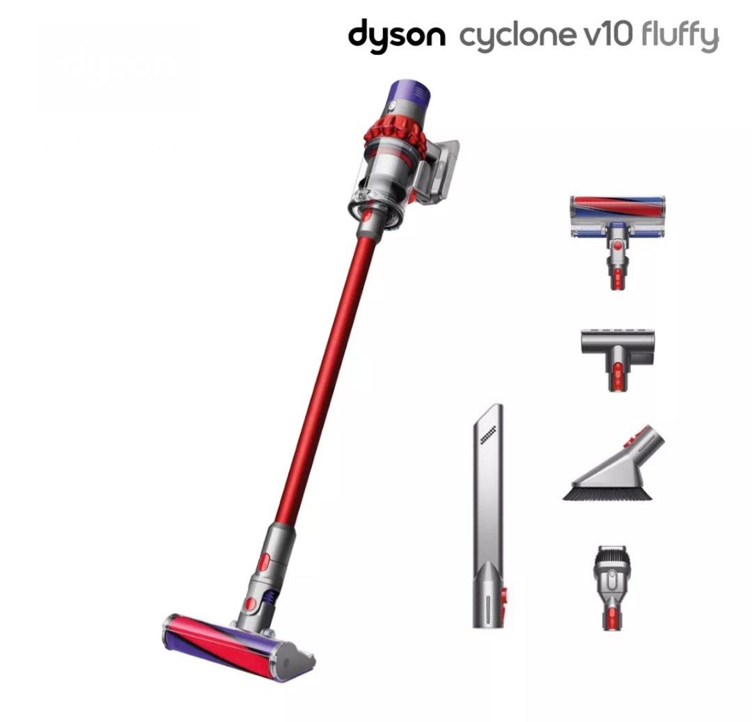 良品 Dyson Cyclone V10 Fluffy SV12 メンテナンス済-