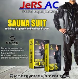 ELITE Sauna Suit with Hood and Zipper