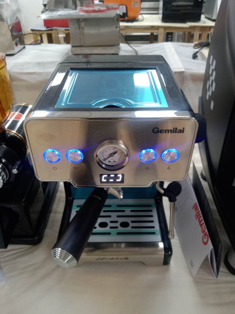 ESPRESSO MACHINE CRM3605 GEMILAI BRAND, TV & Home Appliances, Kitchen ...