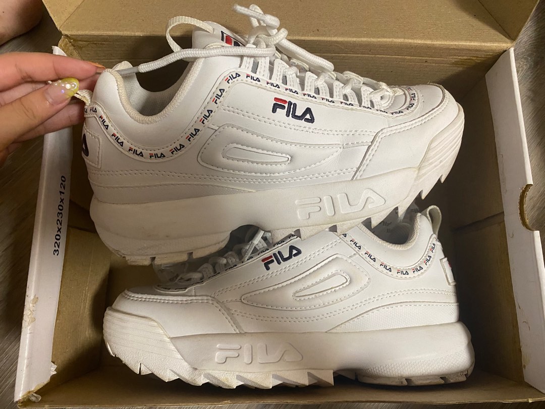 Fila Disruptor 2 (Tapeytape), Women's Fashion, Footwear, Sneakers on  Carousell