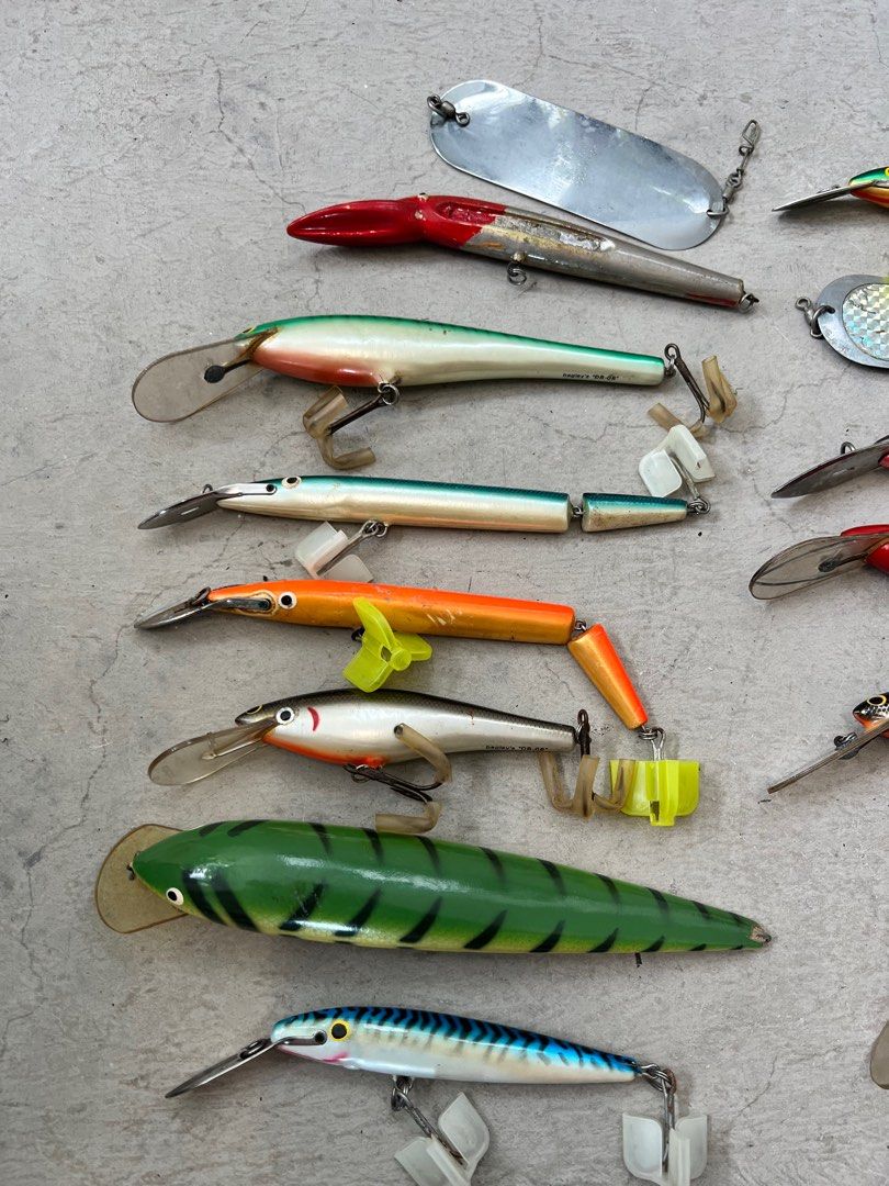 Fishing Lures Set Rapala Bagley's Luhr Jensen, Sports Equipment