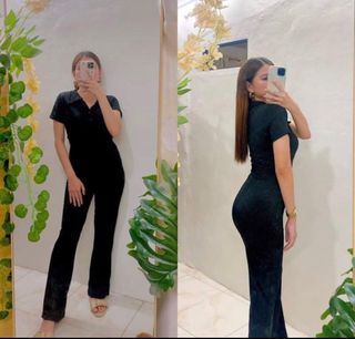 Flare pants Jumpsuit Not Backless