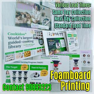 Foam Boards, Poster Printing  , Pull Up Banner , Canvas Banner Collection item 2