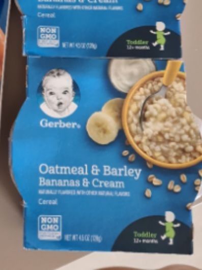 Gerber ready oatmeal Babies Kids Nursing Feeding Weaning