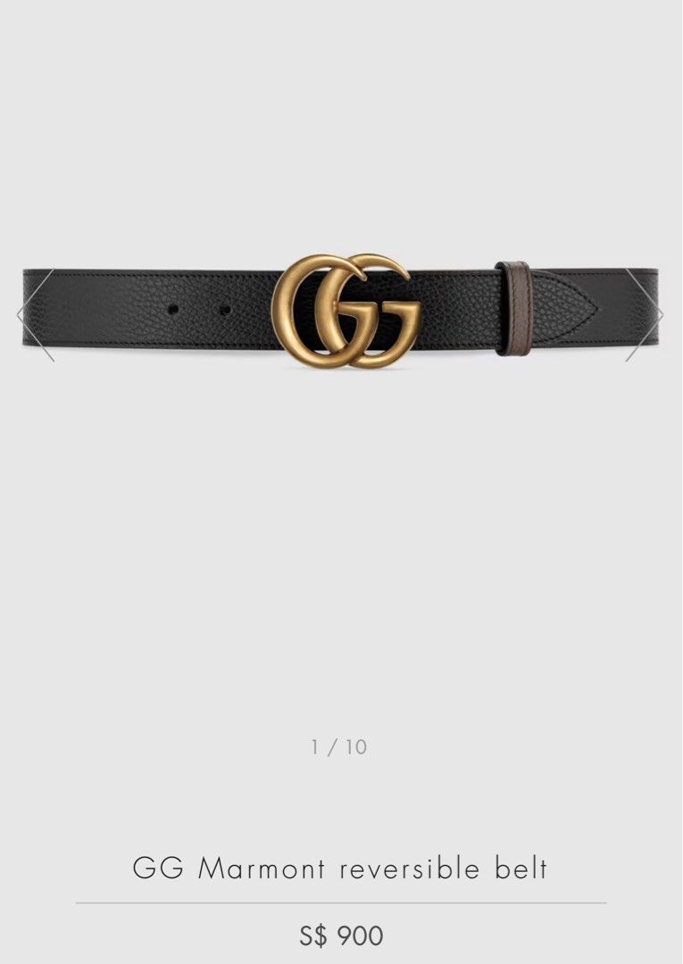 Gg reversible belt online