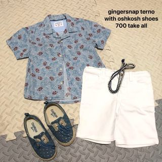 Gingersnap Terno with Oshkosh Shoes