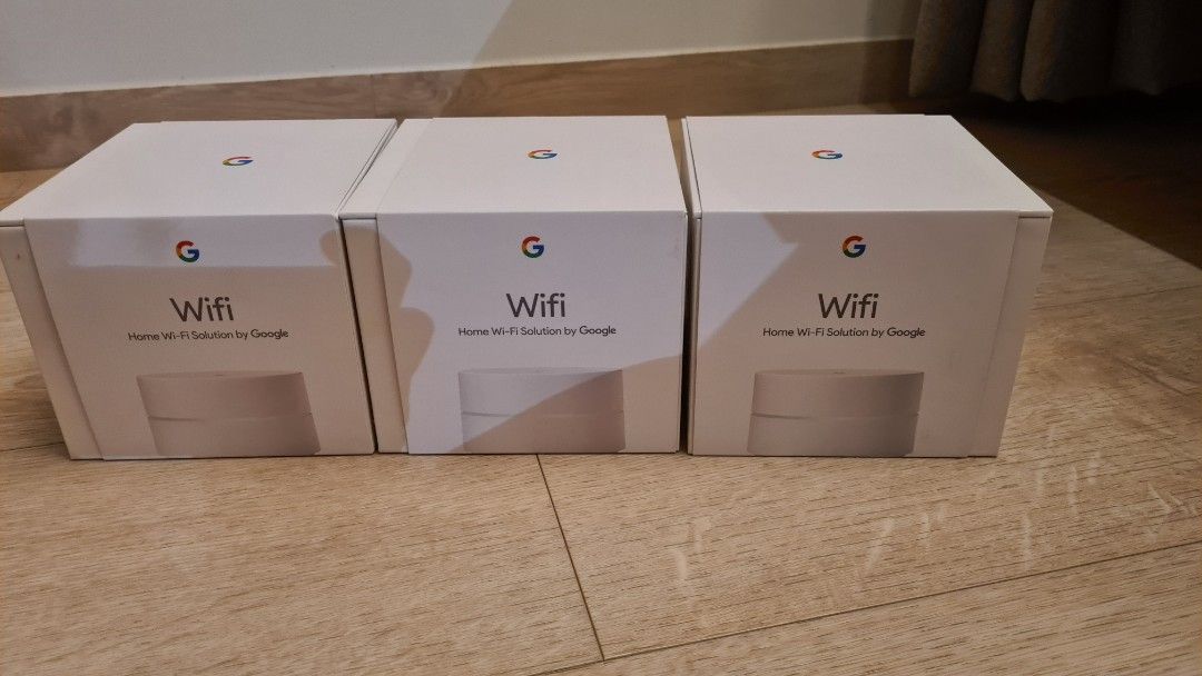 Google Mesh Box Google Wifi Mesh Router, Computers & Tech, Parts & Accessories ...