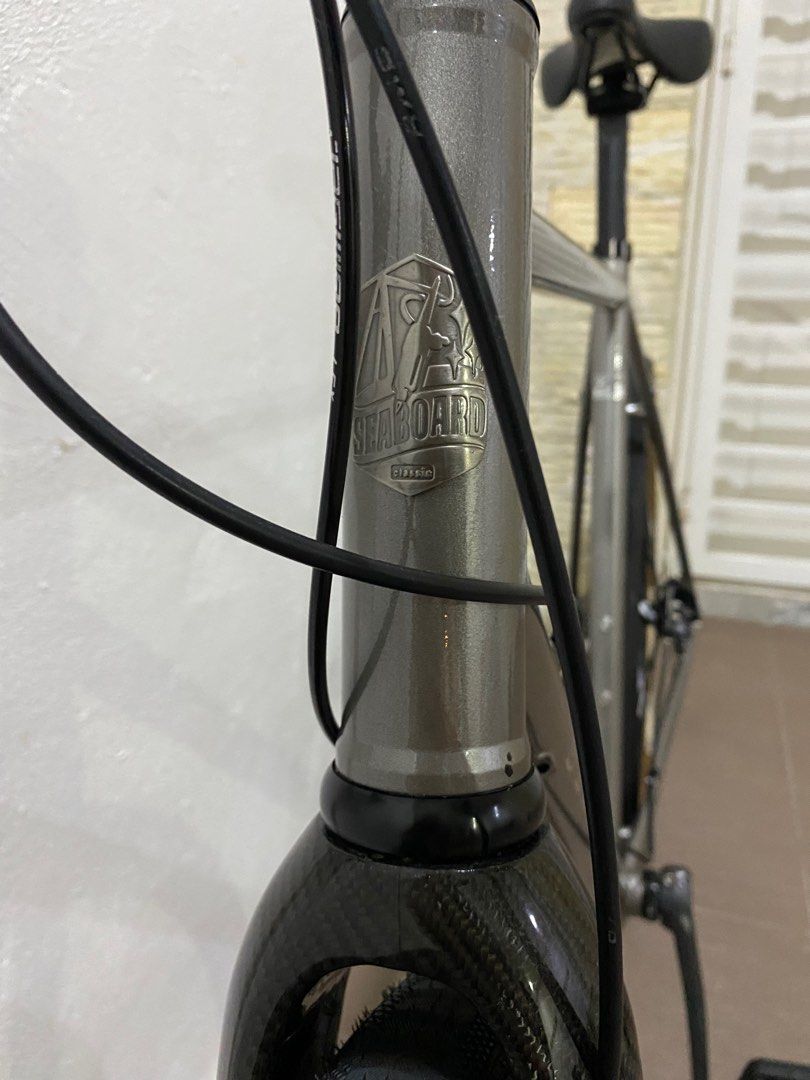 GRAVEL CX ROAD LIGHT TOURING SEABOARD CX05 BIKE SIZE XL 56 175CM ABOVE