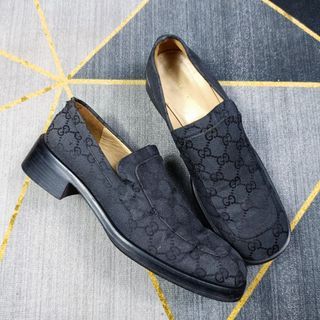 Gucci Monogram Loafers