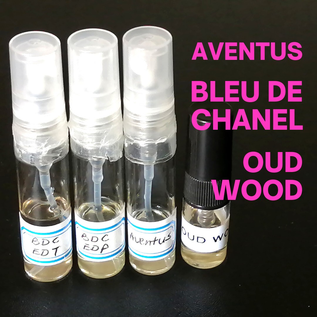 Bleu de Chanel EDT vs EDP vs Parfum