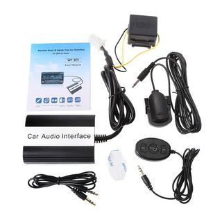 Handsfree Car Bluetooth Kit MP3 AUX Adapter Interface for OEM car  media