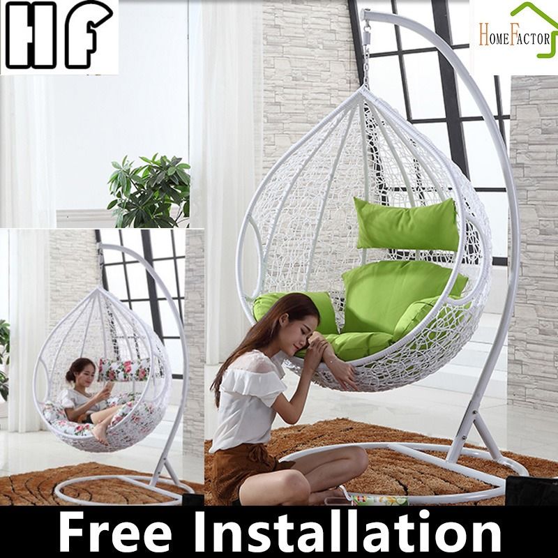 Installing hanging chair cheap