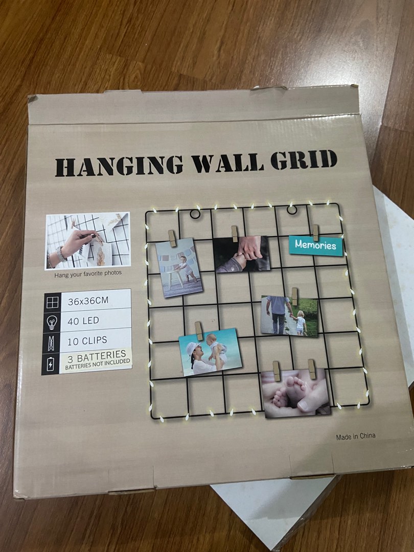 Hanging Wall Grid, Furniture & Home Living, Home Decor, Wall Decor on