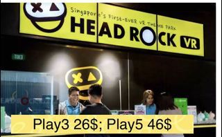 Headrock VR sentosa