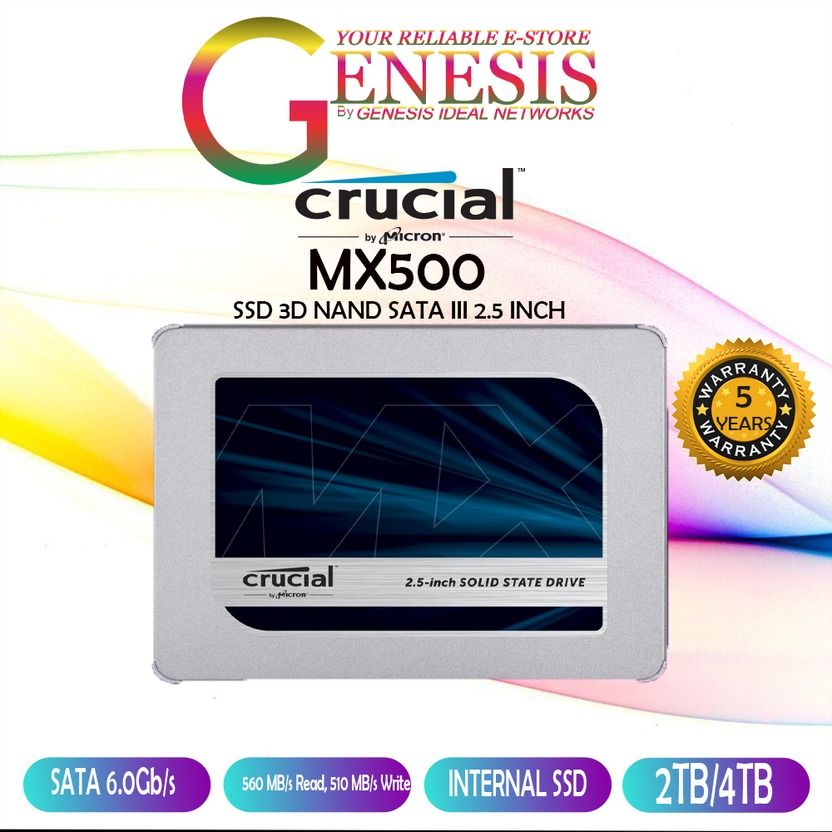 Crucial mx500 1tb 3d nand sata 2.5 inch internal ssd discount