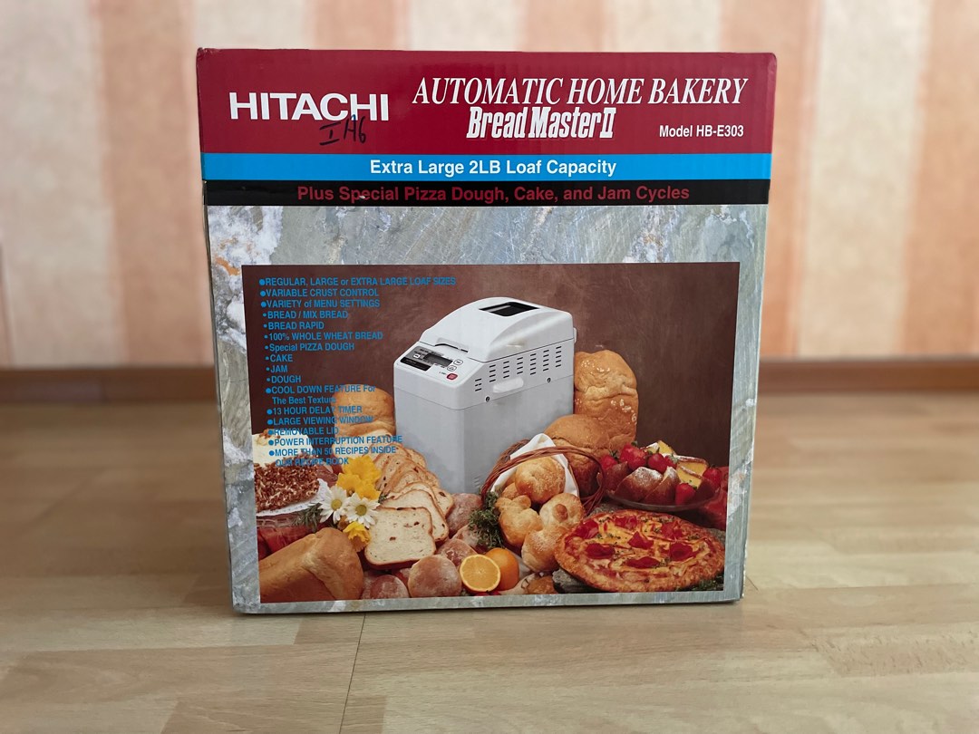 Hitachi Automatic Home Bakery Bread Master II Model HBE303, TV & Home