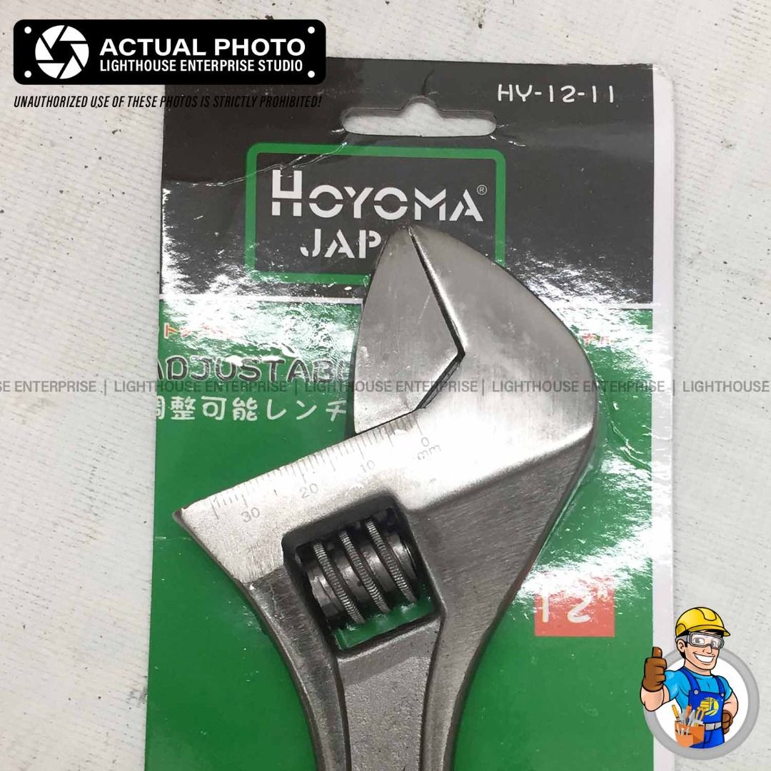 HOYOMA Japan Adjustable Wrench / Catala (12