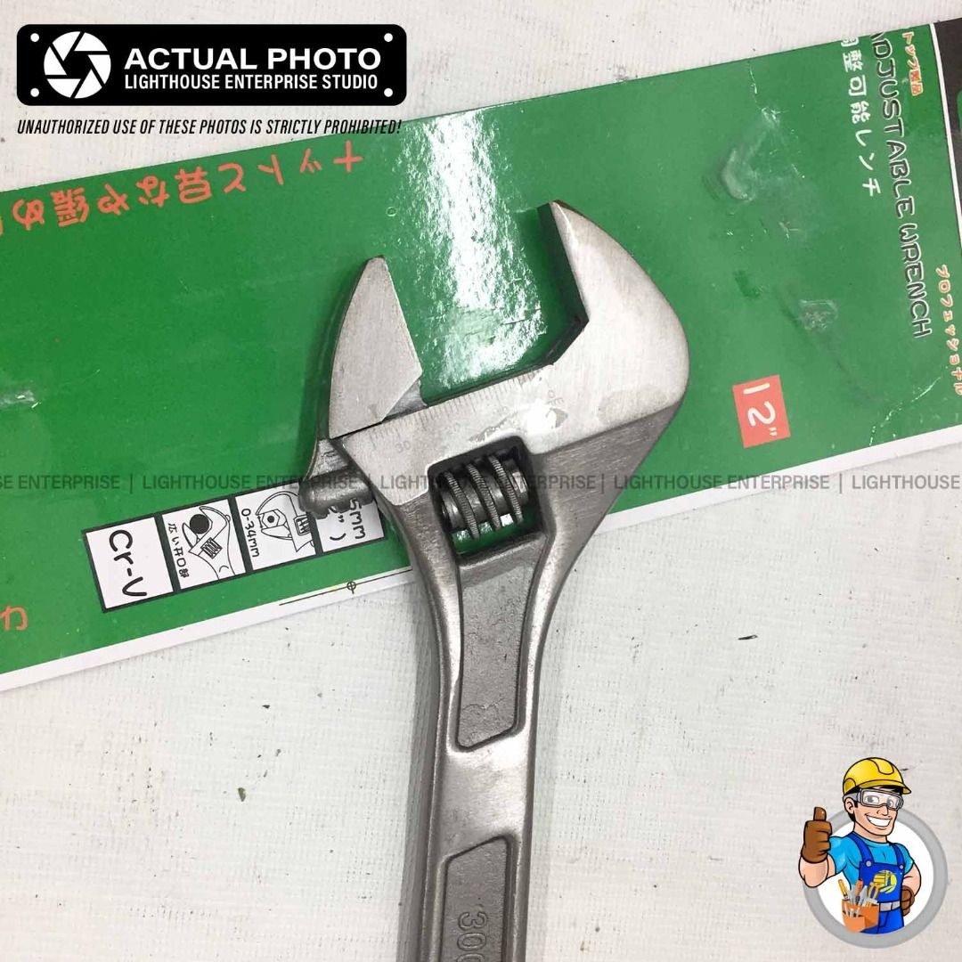 HOYOMA Japan Adjustable Wrench / Catala (12