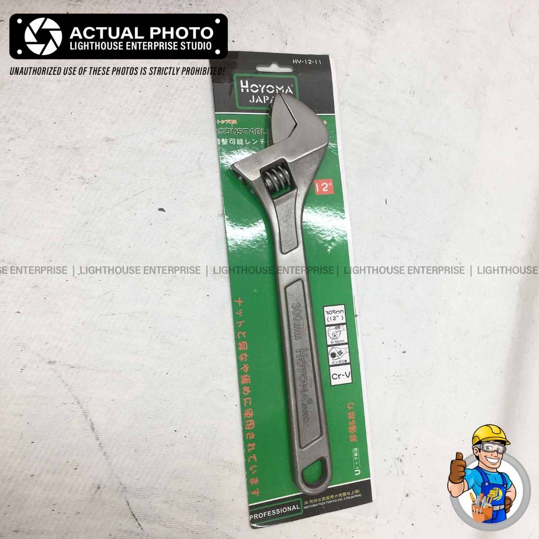 HOYOMA Japan Adjustable Wrench / Catala (12