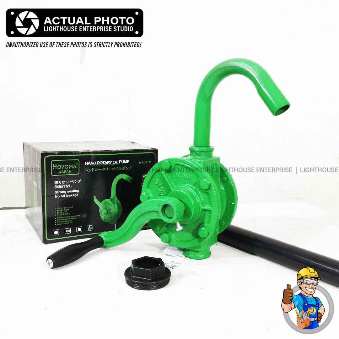 HOYOMA Japan Hand Rotary Oil Pump (HROP135) LIGHTHOUSE ENTERPRISE