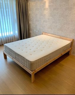IKEA雙人床墊 (贈送床架)
