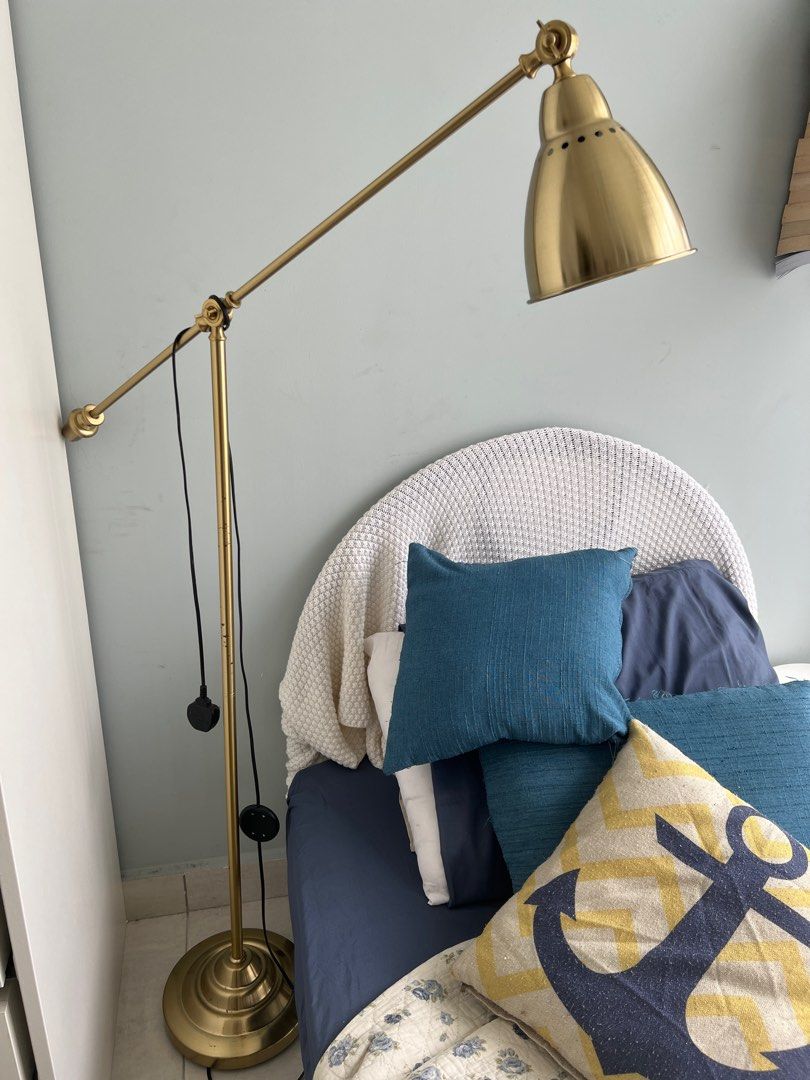 Ikea barometer floor lamp, Furniture & Home Living, Lighting & Fans