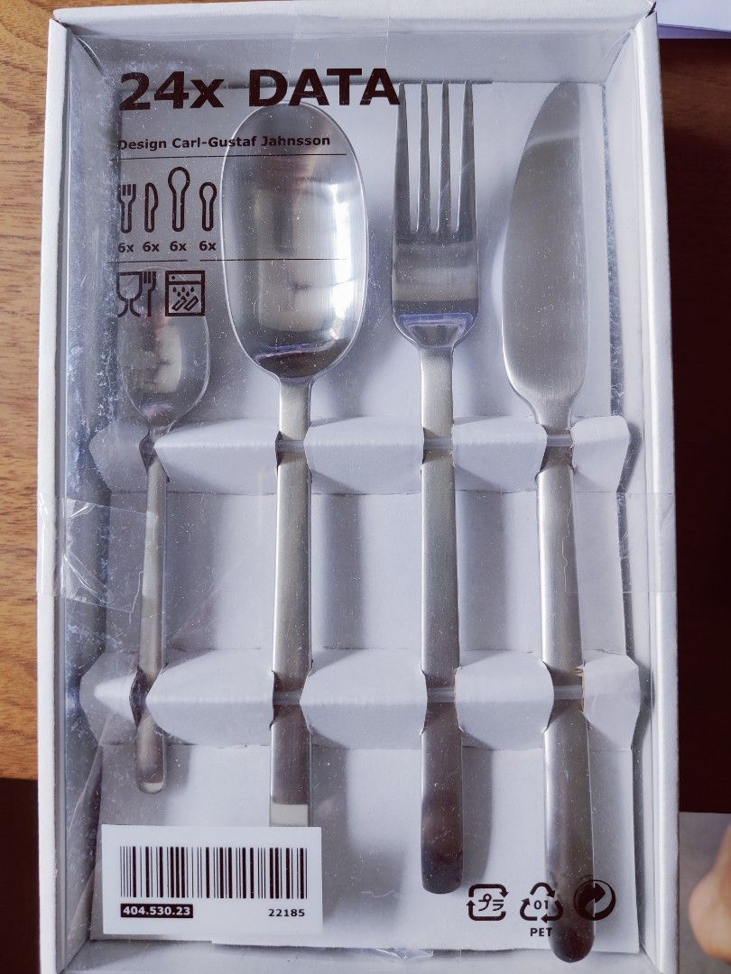 IKEA Cutlery Set (DATA), Furniture & Home Living, Kitchenware
