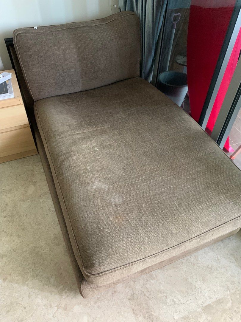 Ikea KIVIK Chaise Lounge Chair, Furniture & Home Living, Furniture