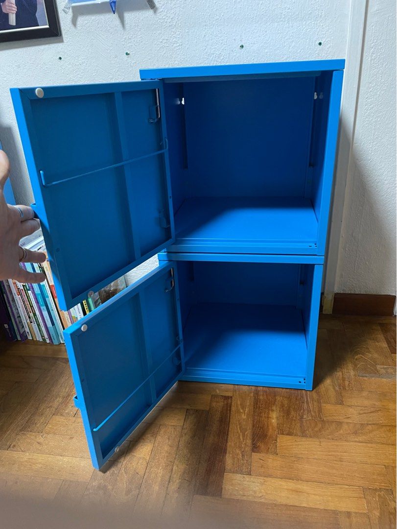 IKEA metal with doors, Furniture & Home Living, Furniture