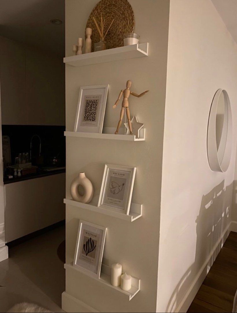 IKEA Mosslanda Floating Shelves / Ledge, Furniture & Home Living, Home