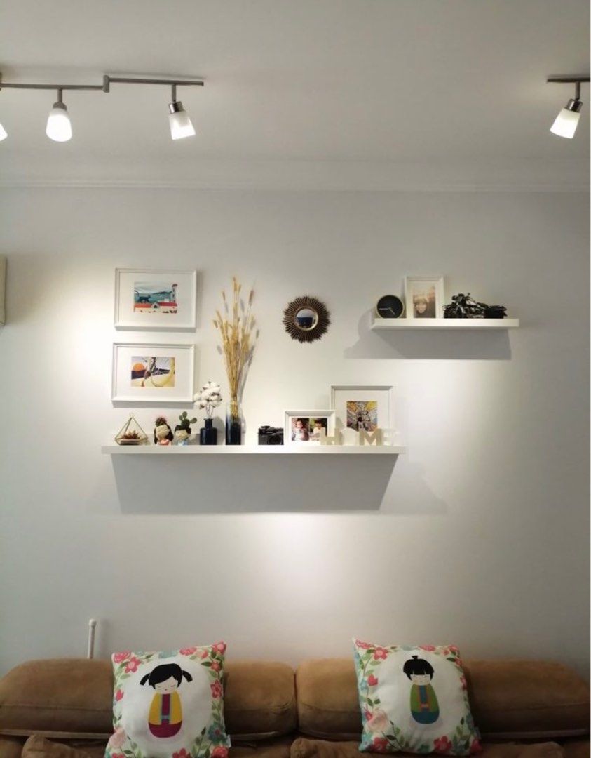 IKEA Mosslanda Floating Shelves / Ledge, Furniture & Home Living, Home