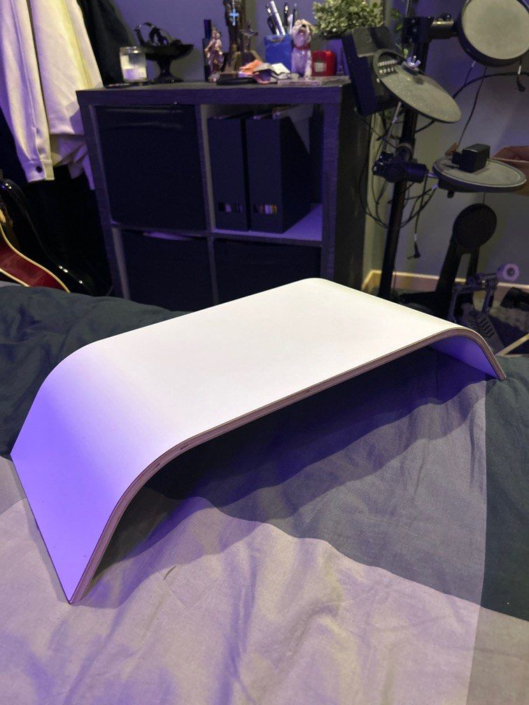 Ikea sigfinn monitor stand, Furniture & Home Living, Furniture, Shelves ...