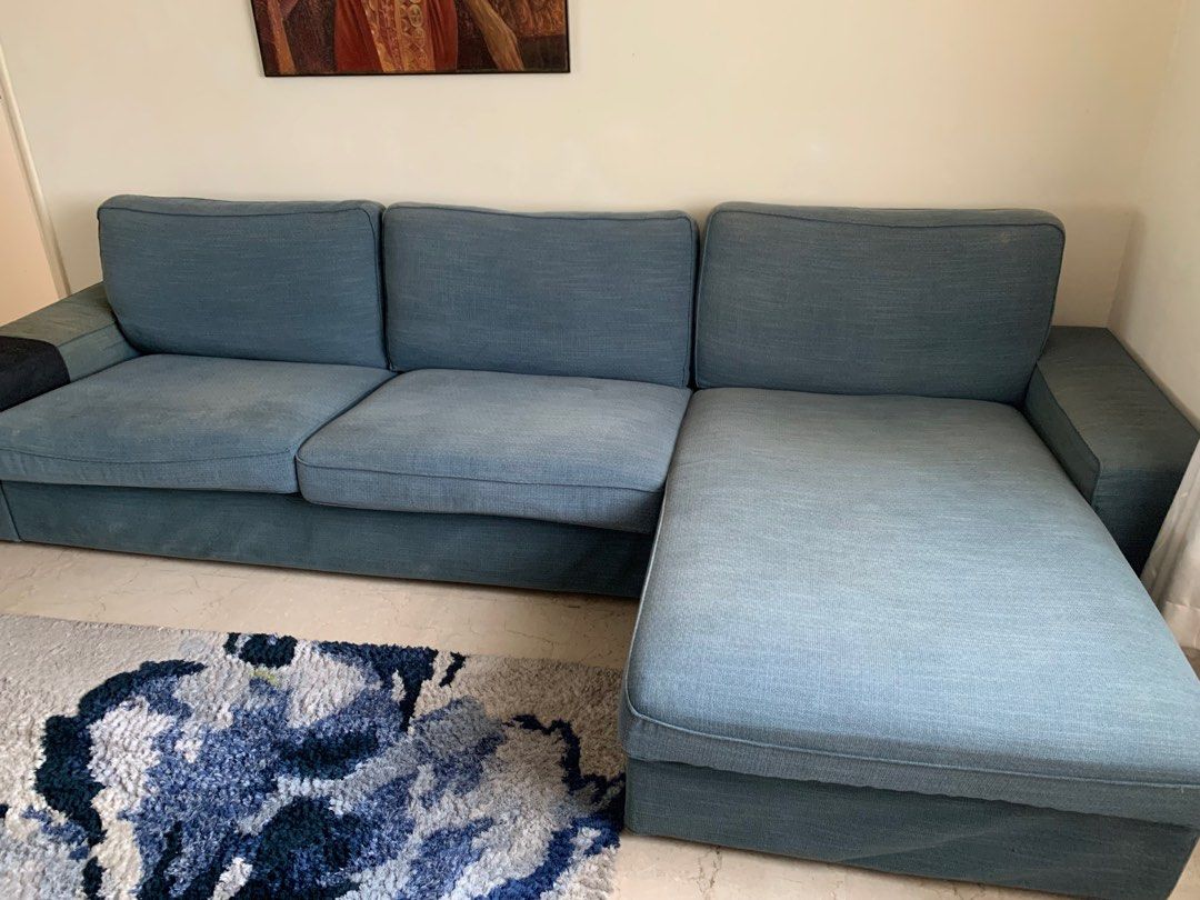 IKEA sofa, Furniture & Home Living, Furniture, Sofas on Carousell