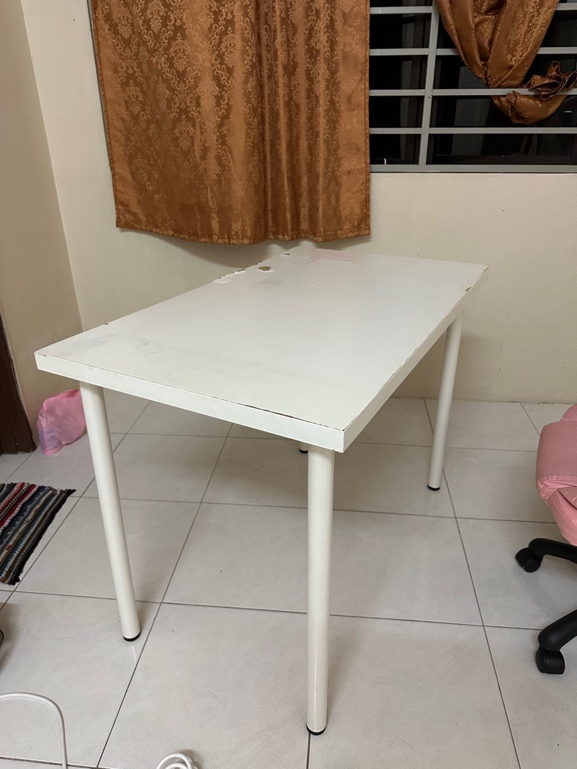 Ikea Table Linnmon Move Out Sale, Furniture & Home Living, Furniture