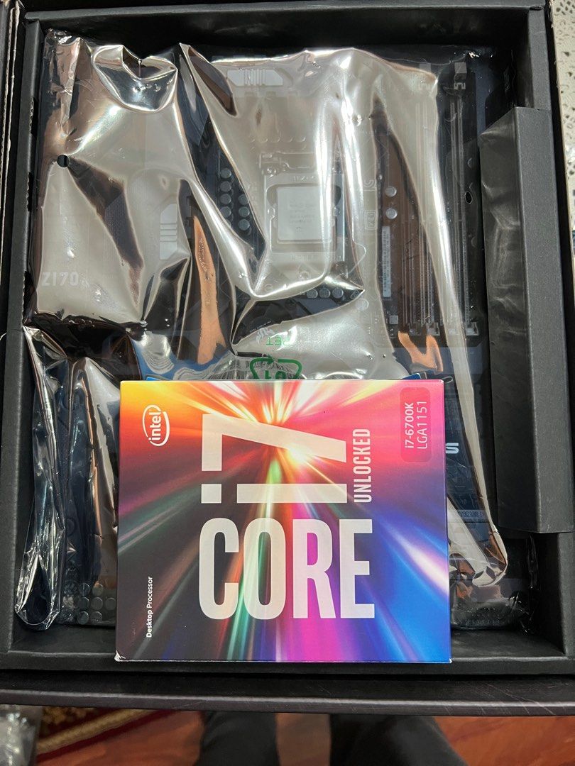 Intel 6700k + Asus Z170 Sabertooth Mobo + Cryorig m9i cpu cooler COMBO