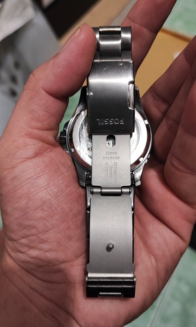 Jam Tangan Fossil Automatic 100 Original BNIB !!!, Fesyen Pria, Jam