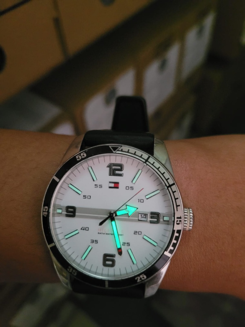 Jual tali jam tangan tommy shop hilfiger