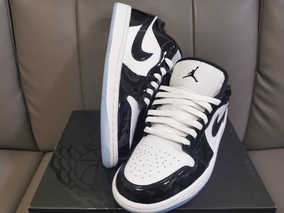 White and black concord jordans on sale