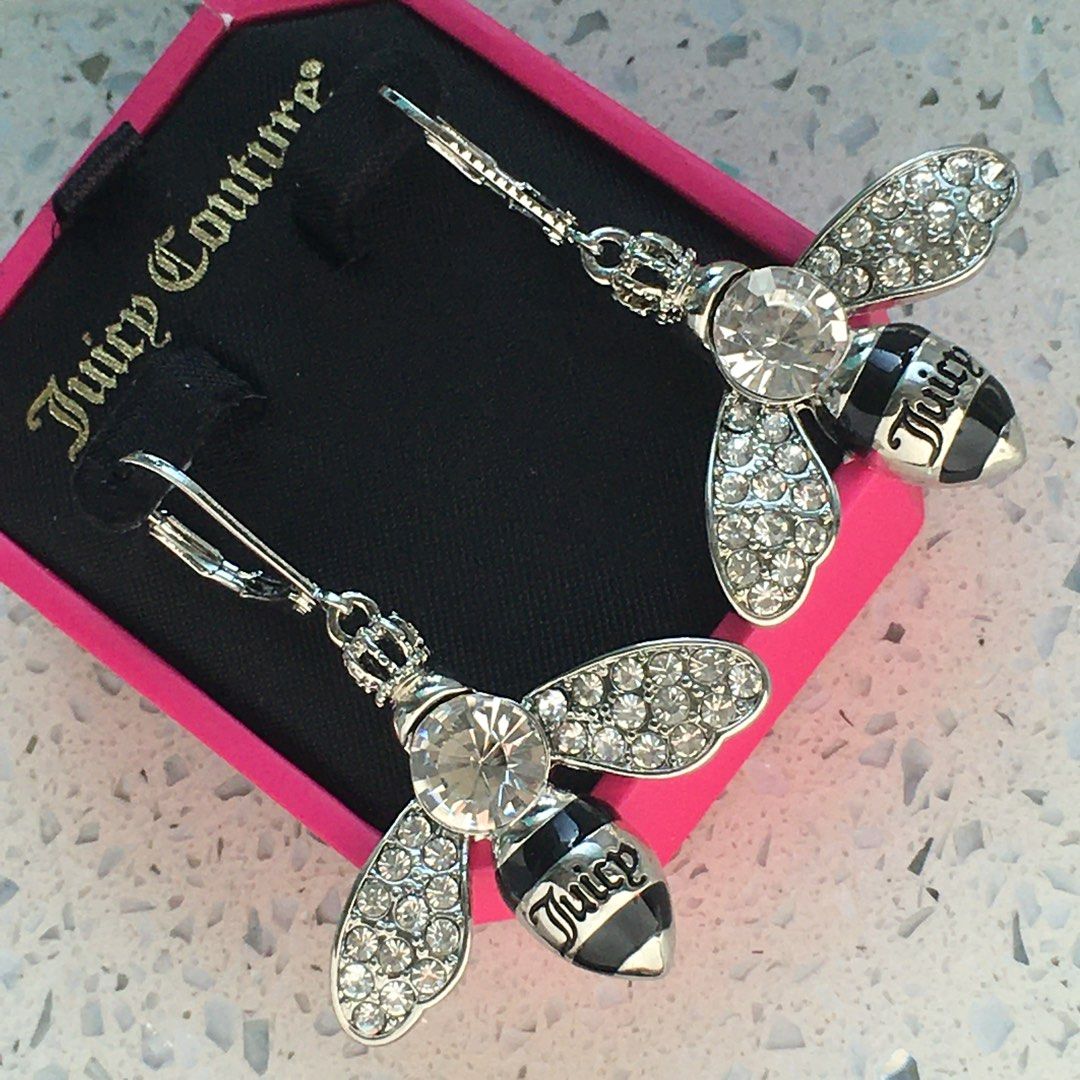 Juicy couture bee earrings hotsell