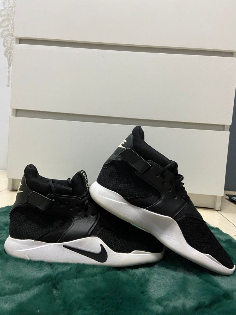 KASUT NIKE INCURSION MID BLACK Men s Fashion Footwear Sneakers