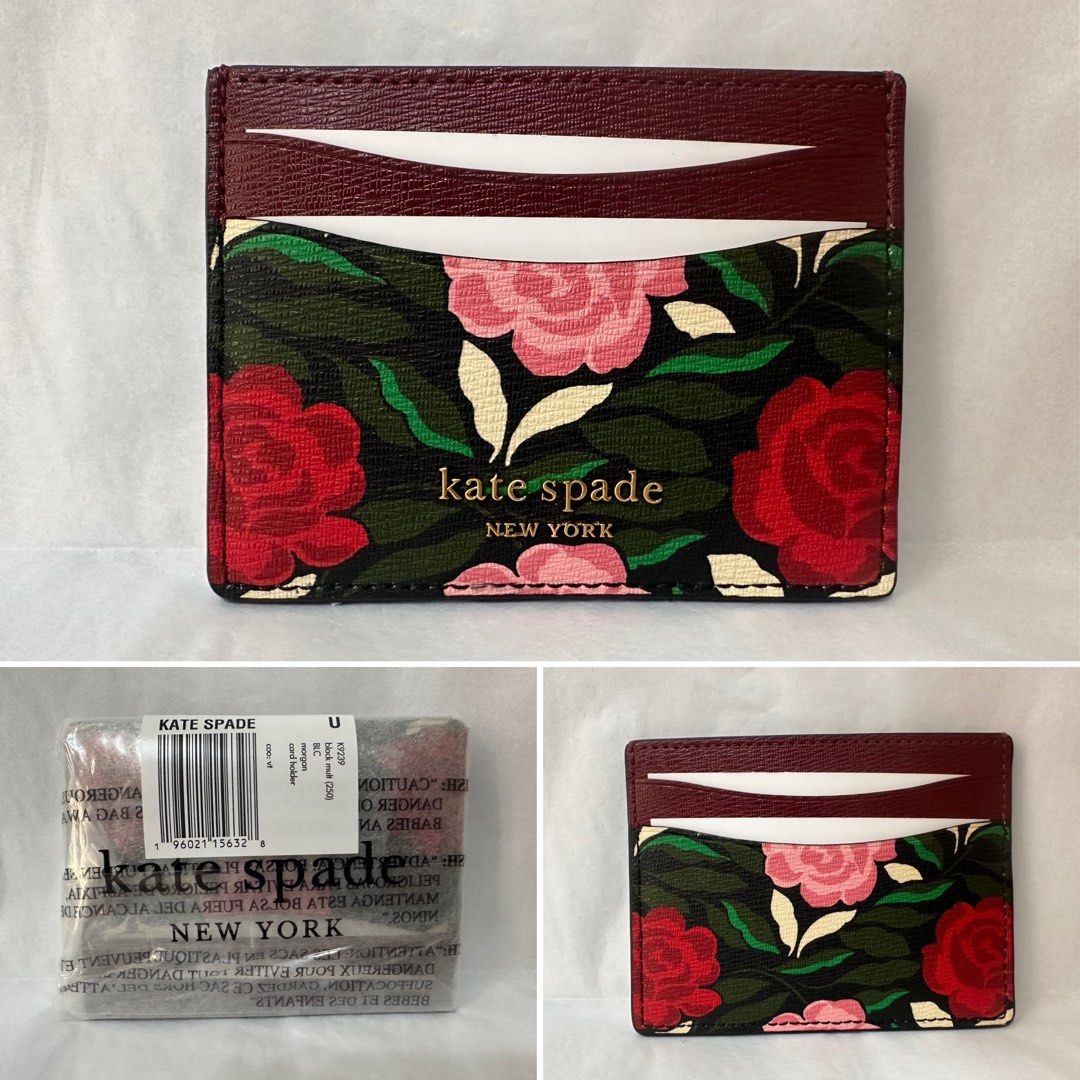 kate spade new york Morgan Rose Garden Card Case Wristlet