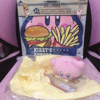 Kirby’s Burger Ichiban Kuji Prize D Tote Bag with Mascot Plush