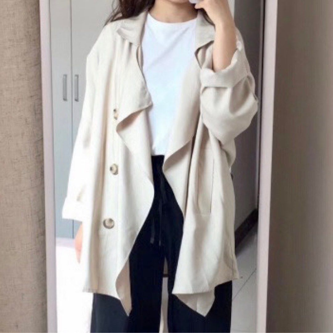 White flowy cardigan shop