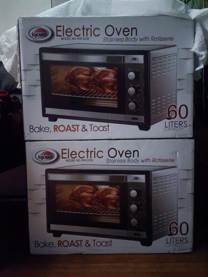 Kyowa 60L Electric Oven KW3338, TV & Home Appliances, Kitchen